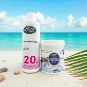 cream developer & lightening blonder powder